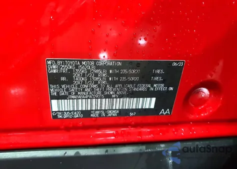 2023 Subaru Solterra Premium z USA, uszkodzony, nr VIN JTMABABA4PA029015